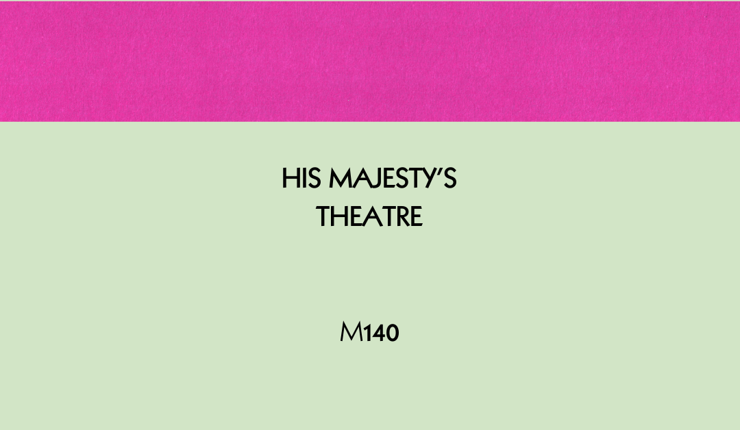 Monopoly in Real Life | His Majesty’s Theatre #Lent